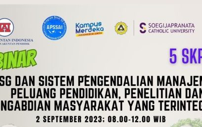WEBINAR ESG DAN SISTEM PENGENDALIAN MANAJEMEN