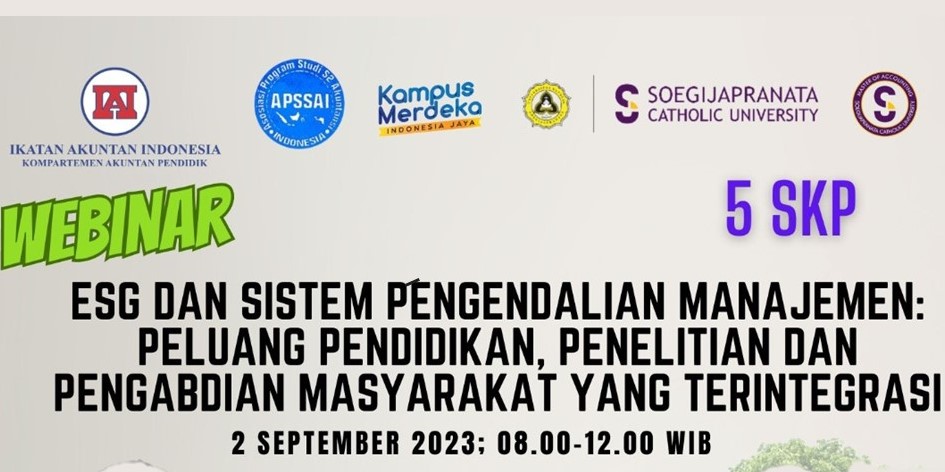WEBINAR ESG DAN SISTEM PENGENDALIAN MANAJEMEN